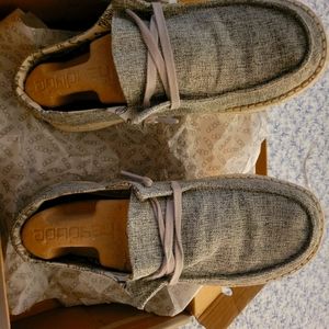 Hey Dude Wendy size 8 Grey Ladies